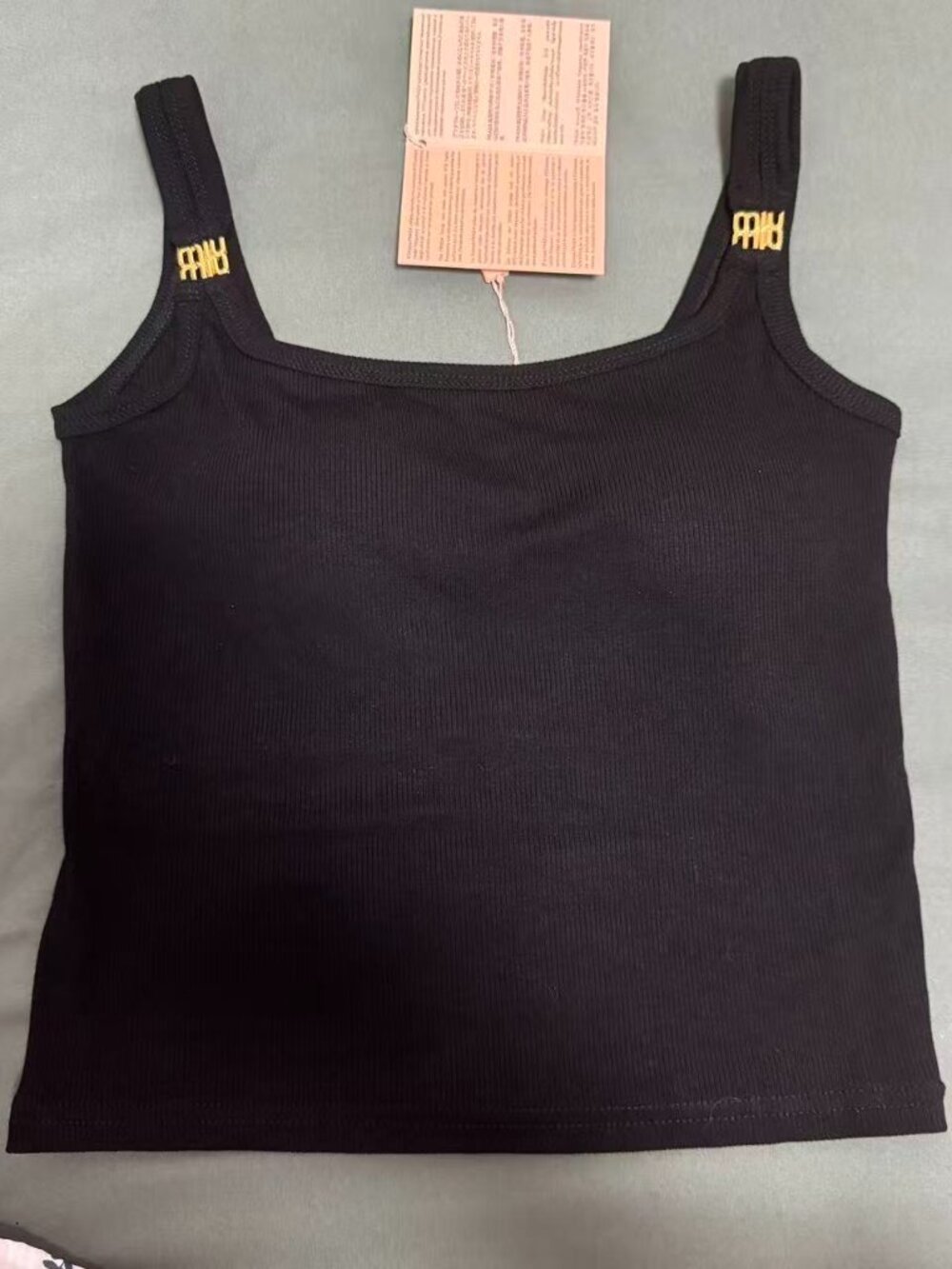🍓Miu Miu  Black Camisole🍓